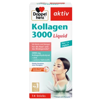 Допелхерц актив Колаген 3000 Liquid Изглед отпред