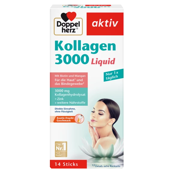 Допелхерц актив Колаген 3000 Liquid Изглед отпред