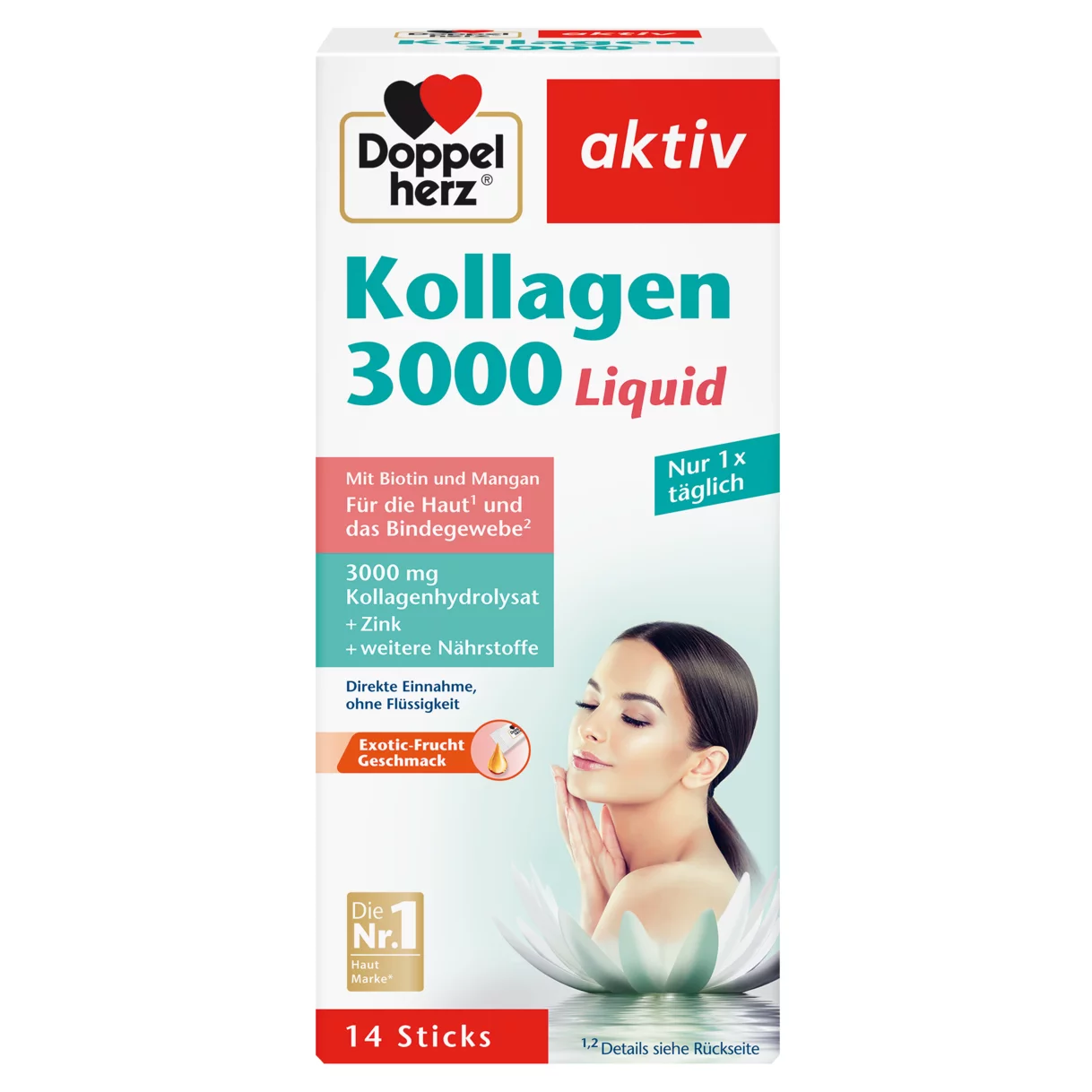 Допелхерц актив Колаген 3000 Liquid Изглед отпред