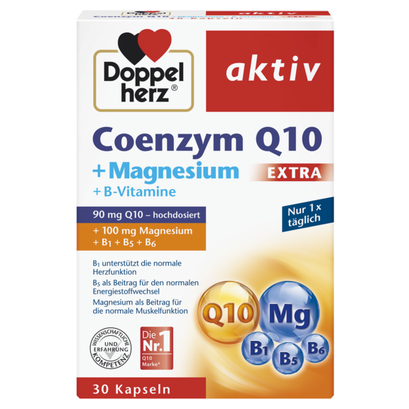 Допелхерц® актив Коензим Q10 90 mg + Магнезий EXTRA
