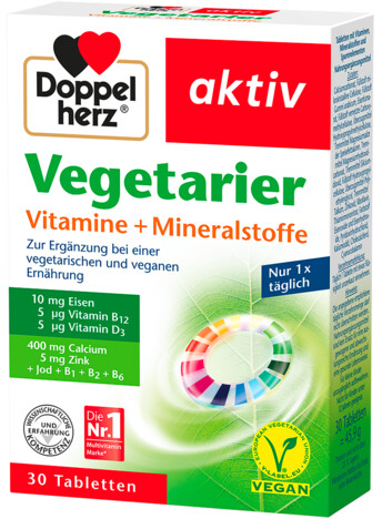 Допелхерц® актив Витамини за вегетарианци