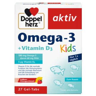 Illustration of the product packaging null Омега-3 + Витамин D3 за Деца front view