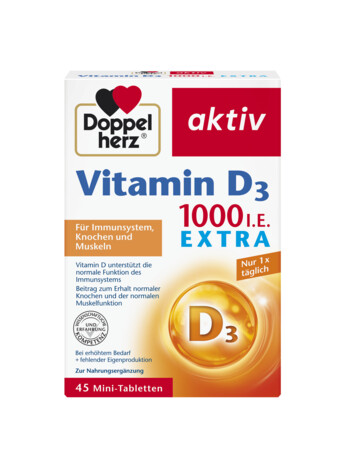 Допелхерц® актив Витамин D 1000 I.U.