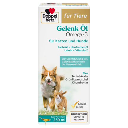 Омега-3 масло за стави за котки и кучета